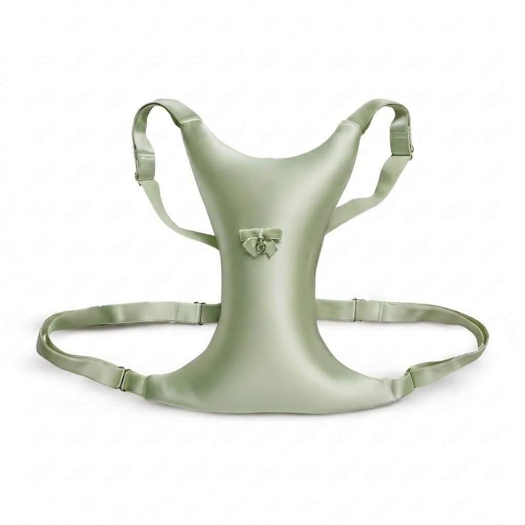 Intimia Breast Pillow Chest Wrinkles Prevention and Breast Support (Sage Green)