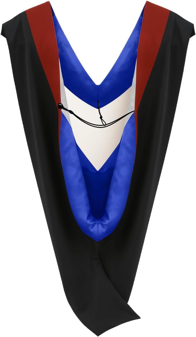 CLERKMANS Unisex Graduation Hood for Bachelors & Masters Degree -University Academic Hood