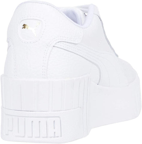 PUMA Womens Cali Platform Sneakers Shoes Casual - White