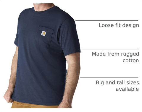 Carhartt Men's Iconic K87 Pocket T-Shirt