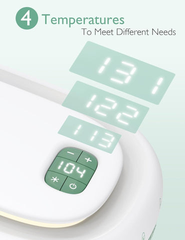 Momcozy Baby Wipe Warmer, Innovative Spring Design,Large Capacity Dispenser