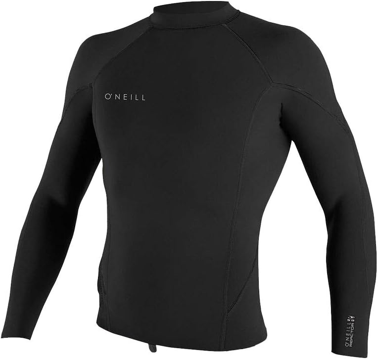 O'NEILL Men's Reactor-2 1.5mm Long Sleeve Pullover Wetsuit Top, Lightweight Warmth with Good Flexibility