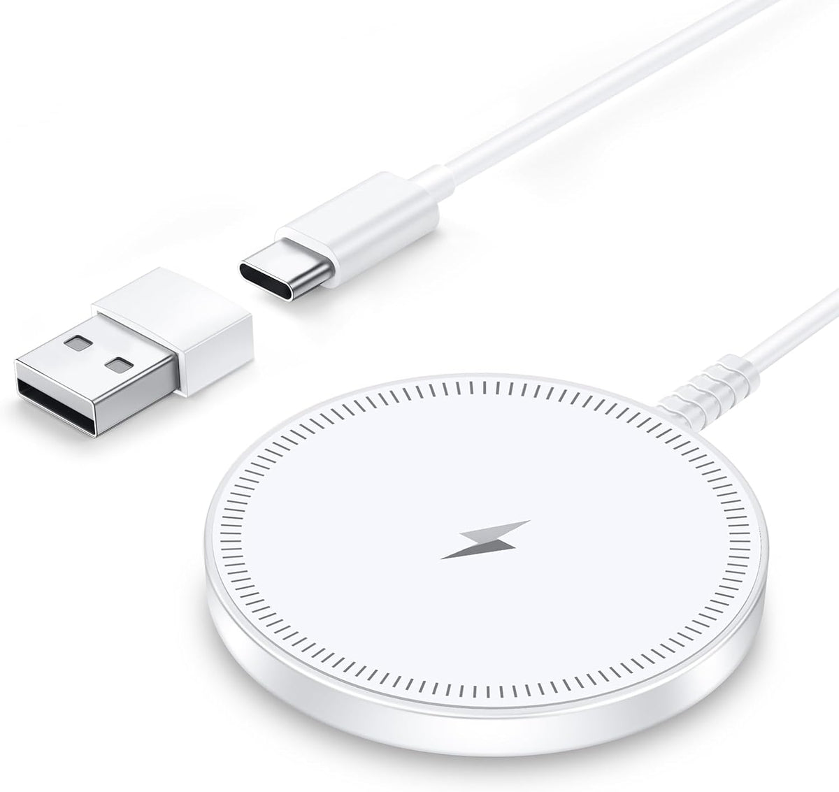 Magsafe Charger Magnetic Wireless Charge iPhone: Strong Magnet Charging Pad