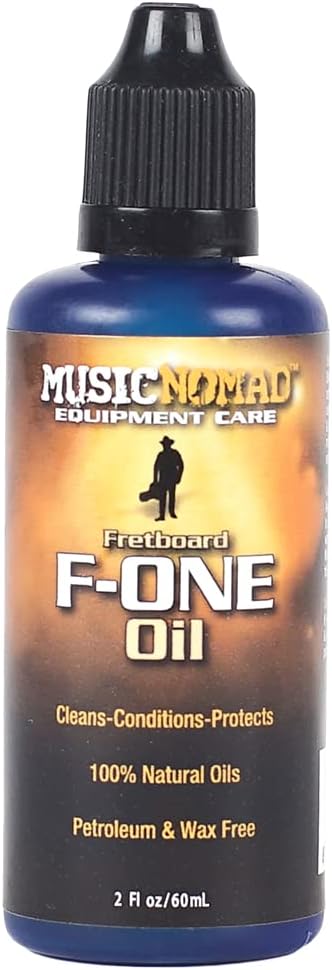 MusicNomad F-ONE Fretboard Oil Cleaner & Conditioner 2 oz (MN105)