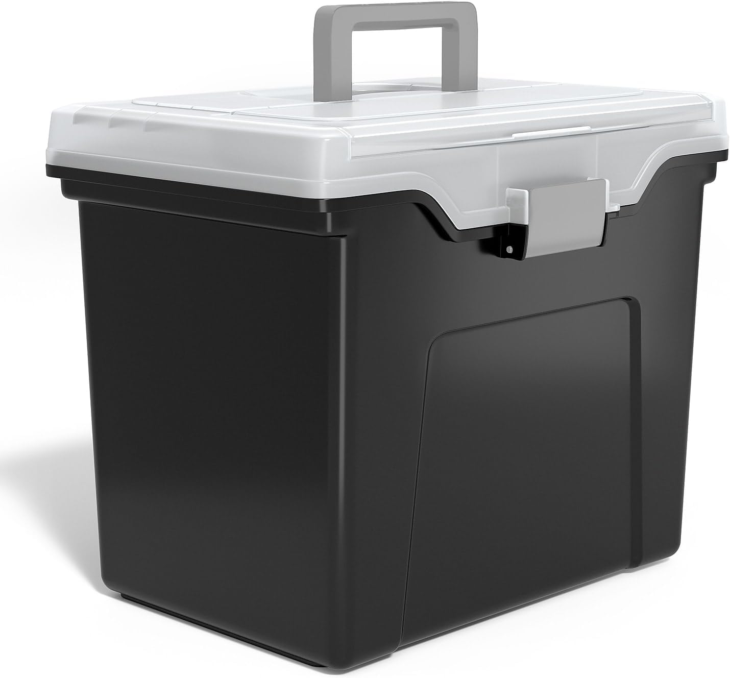 Staples File Folder Tote, Portable Filing Box for Letter Size Hanging Files