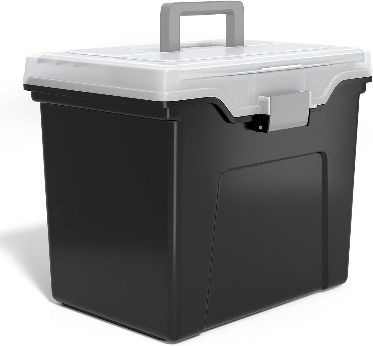 Staples File Folder Tote, Portable Filing Box for Letter Size Hanging Files