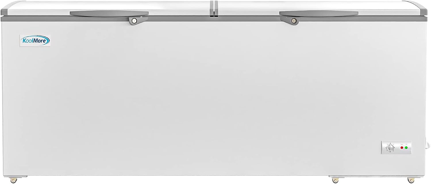 KoolMore SCF-24C Chest Freezer, 24 cu. ft, White