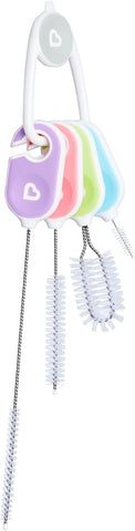 Munchkin® Details™ Bottle Brush Set, 4-Piece Cup & Straw Cleaning Kit