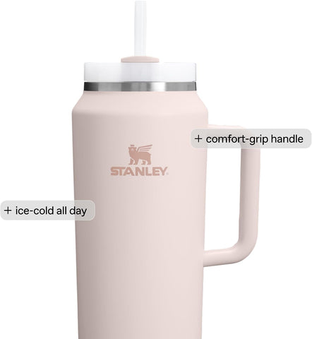 STANLEY Quencher H2.0 Flow State Tumbler, 64 oz, Stone