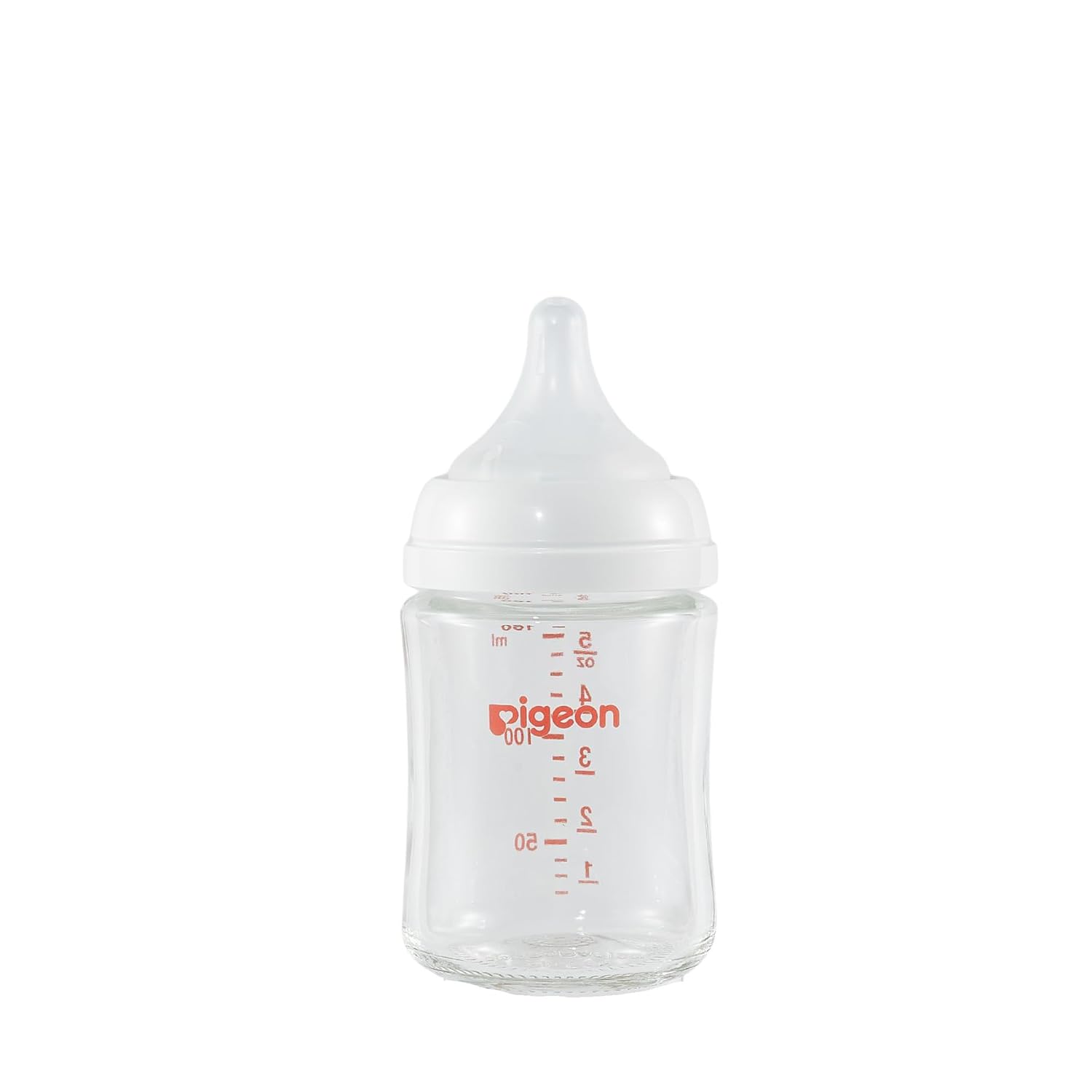 Pigeon Glass Baby Bottles Wide Neck, 5.4 Oz, Pack of 3