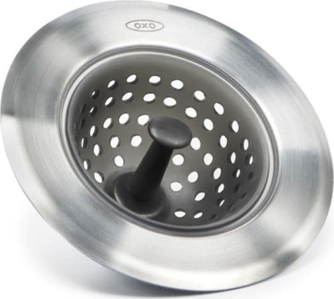 OXO Good Grips Silicone Sink Drain Strainer, Kitchen Sink Stopper