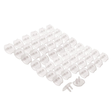 Dreambaby Plastic Baby Safety Outlet Plug Covers - 48 Pack - Outlet Covers Baby Proofing