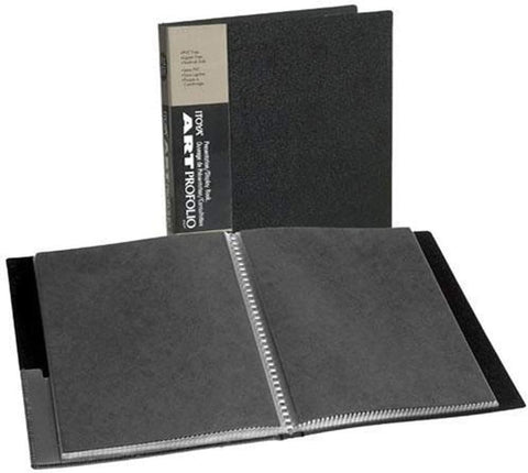 Itoya Art Profolio Storage/Display Book 9 in. x 12 in. 24 [Pack of 2 ]