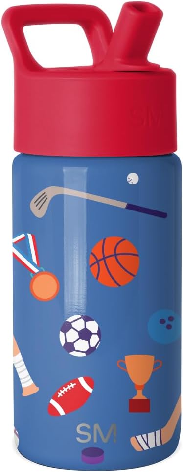 Simple Modern Kids Water Bottle & Toddler Cup | 14oz | Sports