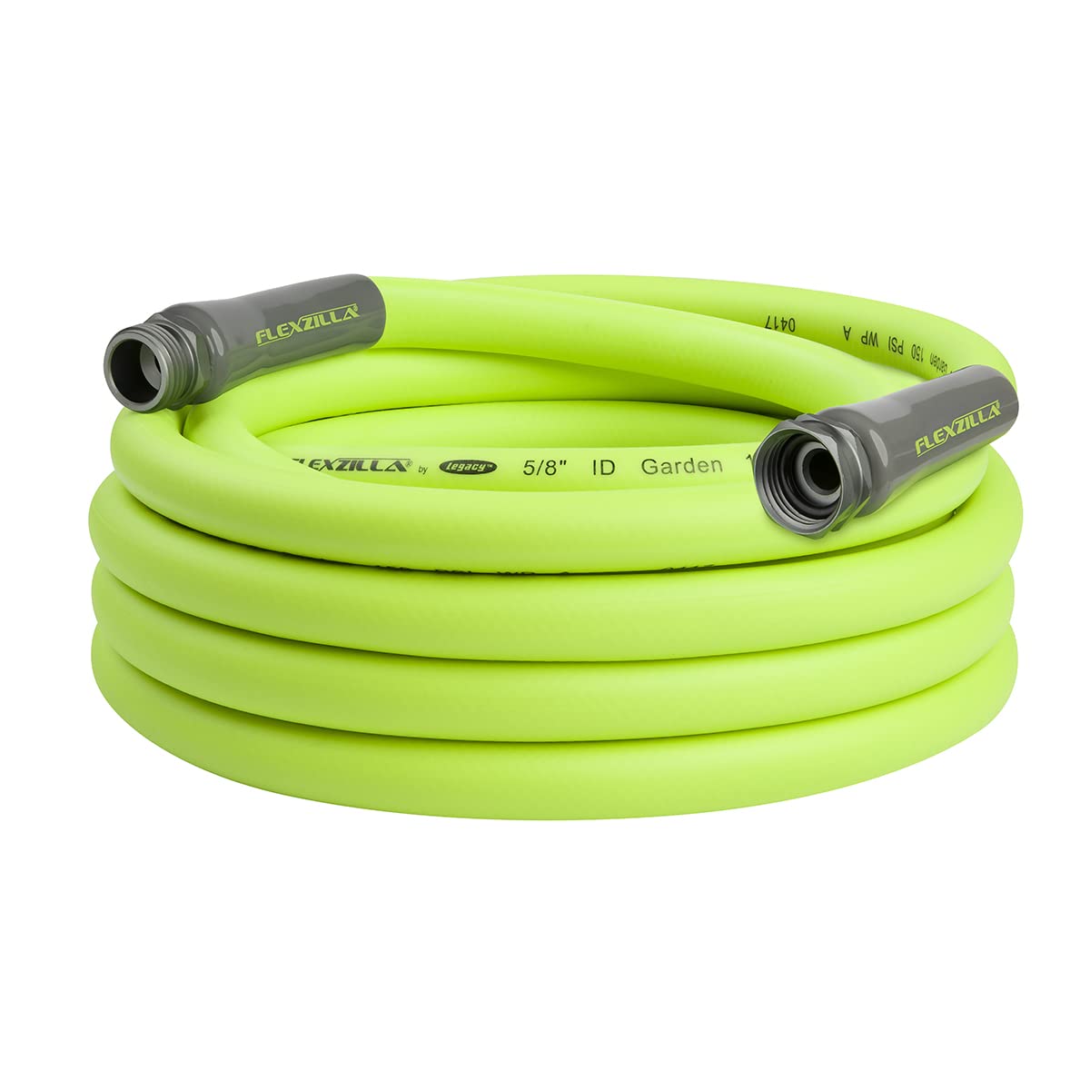 Flexzilla Garden Hose 5/8 in. x 25 ft, Heavy Duty, Lightweight, Durable, ZillaGreen - HFZG525YW-E