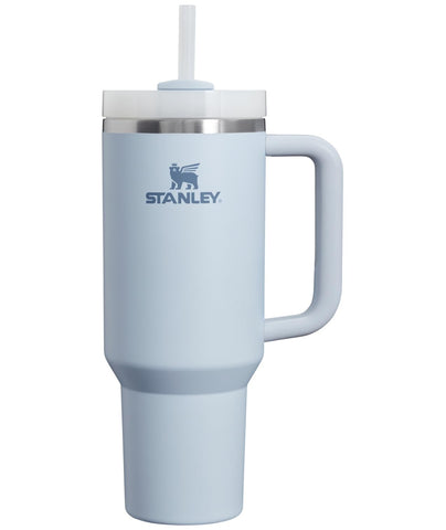 Stanley Quencher H2.0 Tumbler with Handle & Straw 40 oz | Twist On 3-Way Lid | Cupholder Compatible for Travel | Insulated Stainless Steel Cup | BPA-Free | Glacier