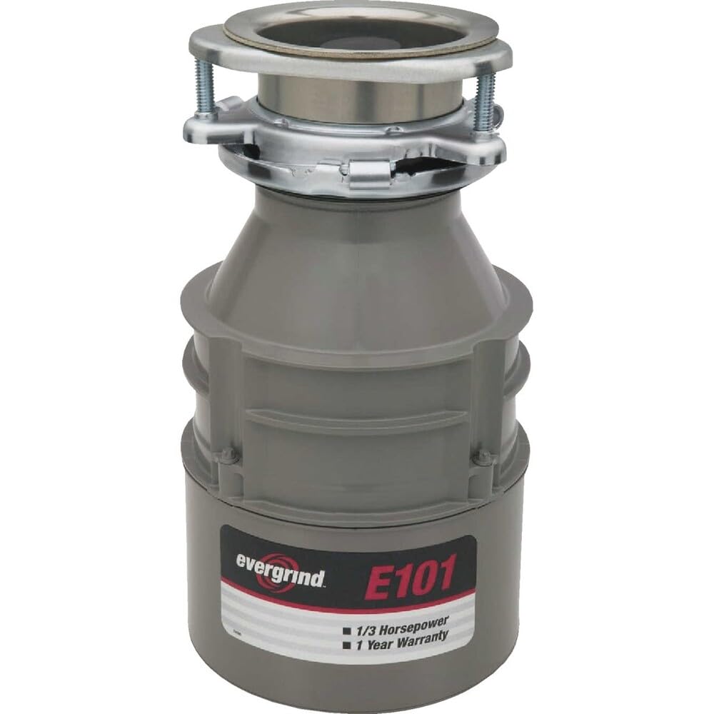 Evergrind E101 1/3 HP Garbage Disposer