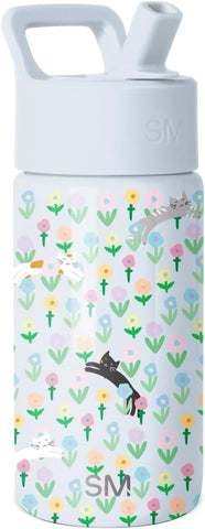 Simple Modern Kids Water Bottle & Toddler Cup | 14oz | Kittens