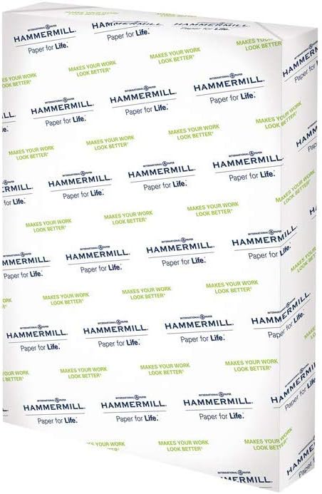 Hammermill Printer Paper, Premium Color 28 lb Copy Paper, 19 x 13-1 Ream (500 Sheets) - 100 Bright, Made in the USA, 106126R
