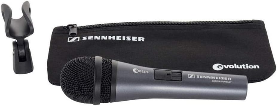 SENNHEISER E825-S Handheld Cardiod Dynamic Microphone with On/Off Switch