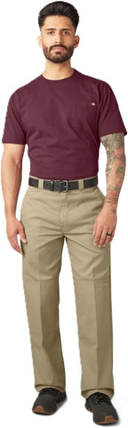 Dickies Mens Loose Fit Double Knee Work Pants