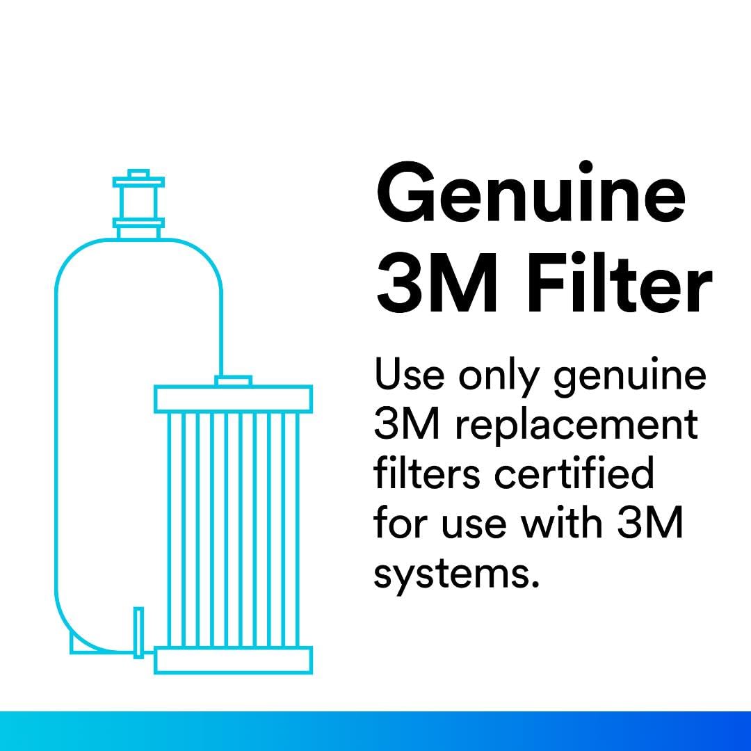 3M Aqua-Pure Under Sink Water Filter Cartridge, AP Easy C-Complete