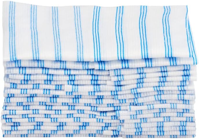 Rubbermaid HYGEN Disposable Microfiber Pad 18 Quick Connect Mop System 50 Count (Pack of 3) with Scrubbing Stripes for Multi-Surface Dry & Wet Cleaning