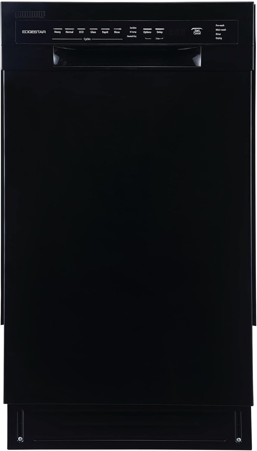 EdgeStar 18 Inch Wide Built-In Dishwasher