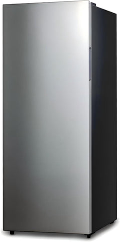 11 Cu. Ft. Convertible Freezer Refrigerator,Upright Fridge with Glass Shelves, Reversible Door, Garage Ready Freezer, Frost Free