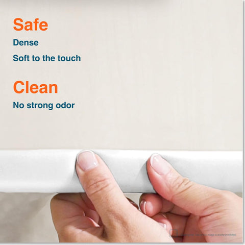 Roving Cove Furniture Edge Protector, Desk Edge Cover, Large 6ft Edge Only
