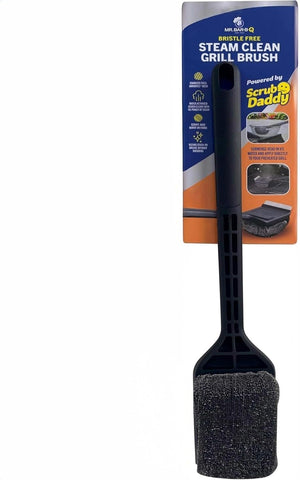 Mr. Bar-B-Q Steam Clean Bristle Free Grill Brush Powered by Scrub Daddy