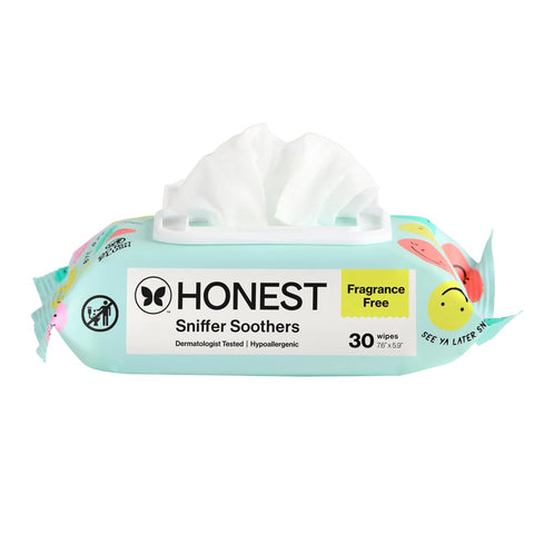The Honest Company Snot Removing Wipes, Hypoallergenic, 30 Count
