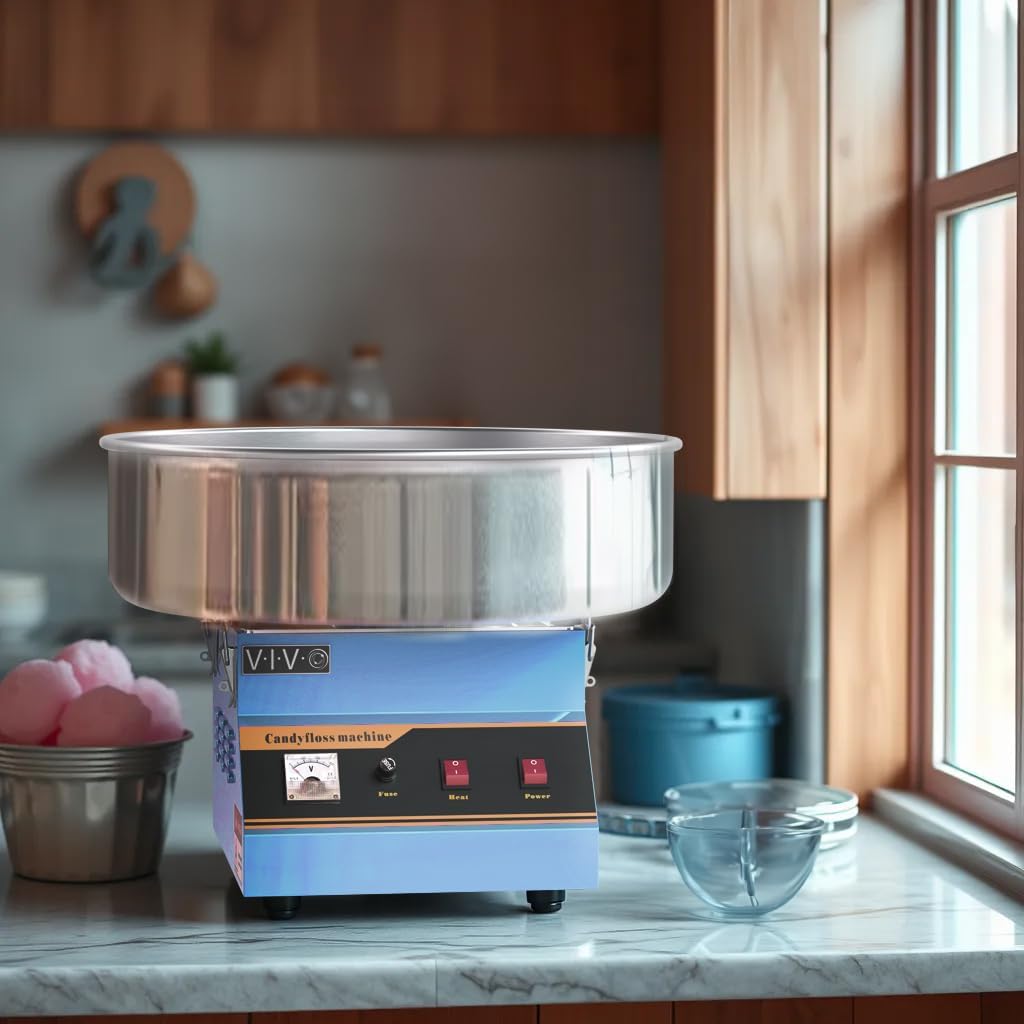 VIVO Blue 1030W Electric Cotton Candy Machine, CANDY-V001B
