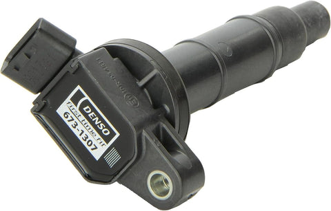 Denso Direct Ignition Coil - 673-1307 (Fits Select Years of Toyota: Camry/Corolla/Highlander/Matrix/RAV4/Solara, Scion: tC/xB, Lexus HS250h, and Pontiac Vibe Vehicles)