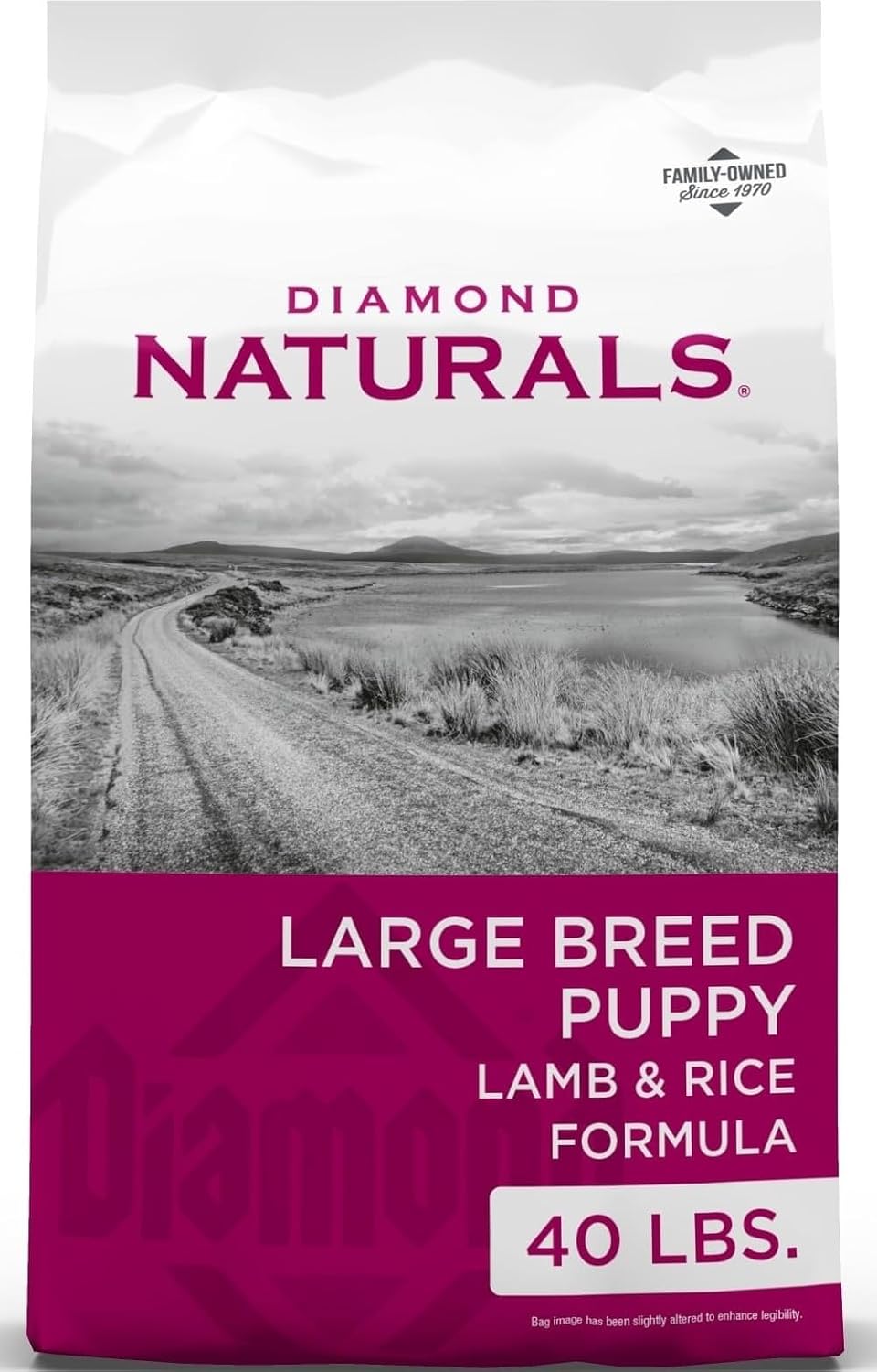Diamond Naturals Large Breed Puppy Dry Dog Food, Lamb & Rice, 40lb