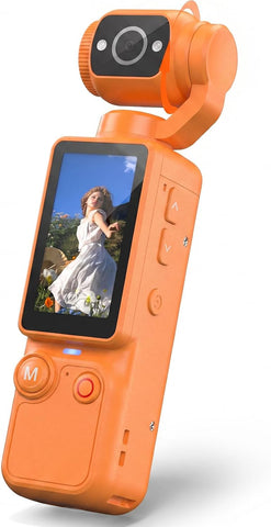 Vlogging Camera, Mini Camcorder, Portable Handheld Video Camera