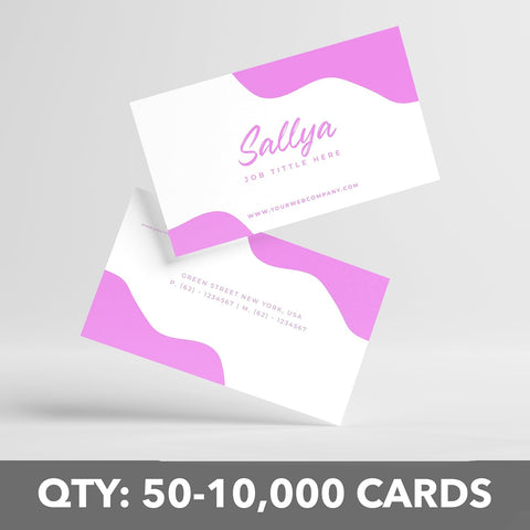 Custom Business Cards - 16pt - Made in the USA (50 to 10,000 Cards)