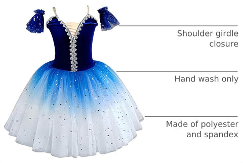 Children's Ballet Skirt, Girls' Dance Dress, Tight Gauze Skirt, Ballet Dancer Costume, Stage Collective Performance Costume