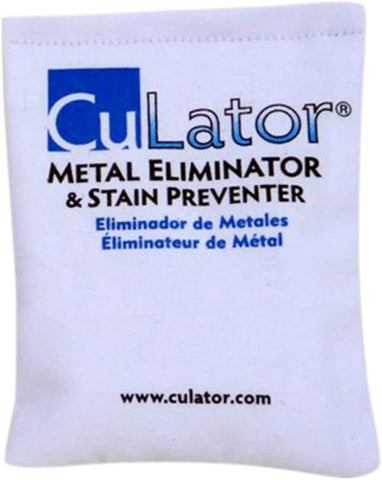 CuLator Metal Eliminator PowerPak 1.0 for Pools & Spas – Removes Copper Iron Rust Manganese – Stain Preventer, Water Clarity Support, Skimmer Treatment for 20,000 Gallons