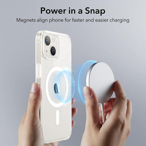 ESR for iPhone 14/13 Case for MagSafe, Anti-Yellowing, Clear