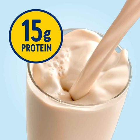 Glucerna Hunger Smart Nutrition Shake to Support Blood Sugar Management | Diabetes Care Shake, 15g Protein, Ready-to-Drink Meal or Snack Replacement for Adults, 180 Calories, Peaches & Crème, 24 Pack