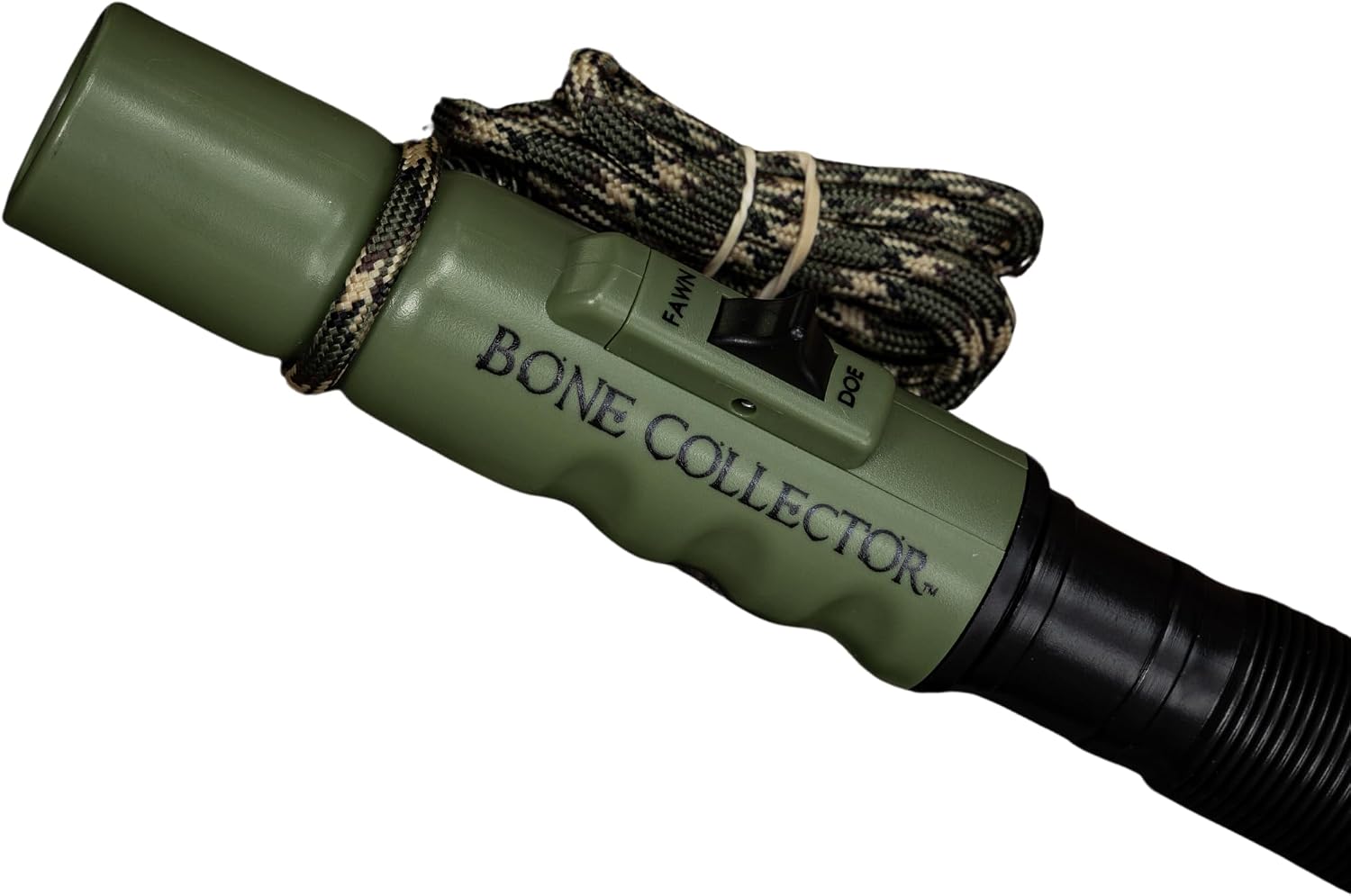 Bone Collector BC3 Multi-Function Deer Grunt Call - Realistic Doe and Fawn Vocalizations, Adjustable Volume, Compact Ergonomic Design - Made in the USA