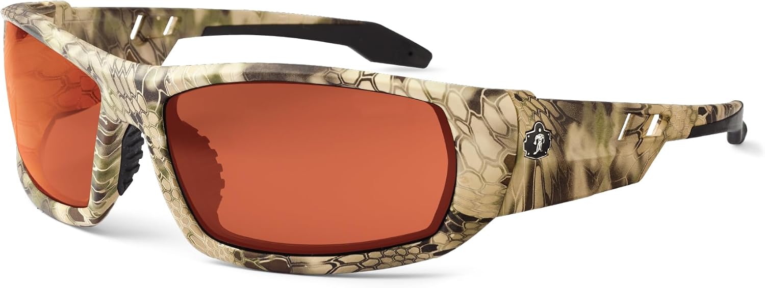 Ergodyne Skullerz ODIN Safety Glasses Sunglasses, Impact Resistant Z87.1+