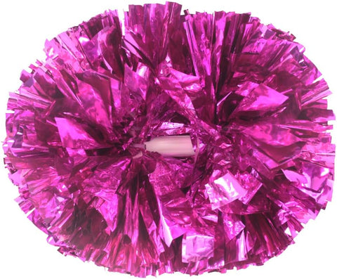 Hooshing 2/6/12PCS Pom Poms Cheerleading with Baton Handle Cheerleader Pompoms for Cheering Sports Games Dancing Party Team Spirit
