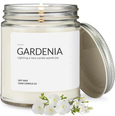 1OAK Frankincense and Myrrh Candle - Soy Wax Scented Candles (Frankincense Myrrh) - Soy Candles for Home Scented - Long Burning Premium - Hand-Poured (7oz.)