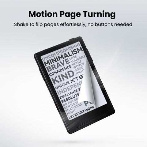 XTEINK X3 3.7" Pocket E-Ink eBook Reader, Mist Gray