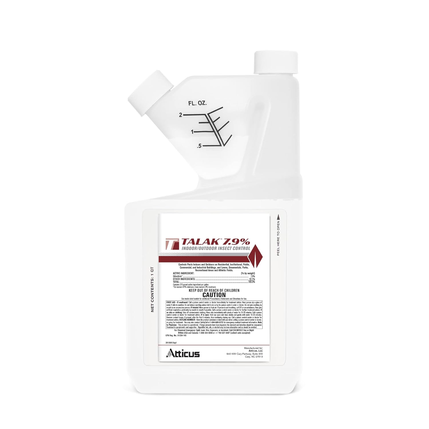 Atticus Talak 7.9% Indoor/Outdoor Bifenthrin Insecticide Concentrate (32oz)