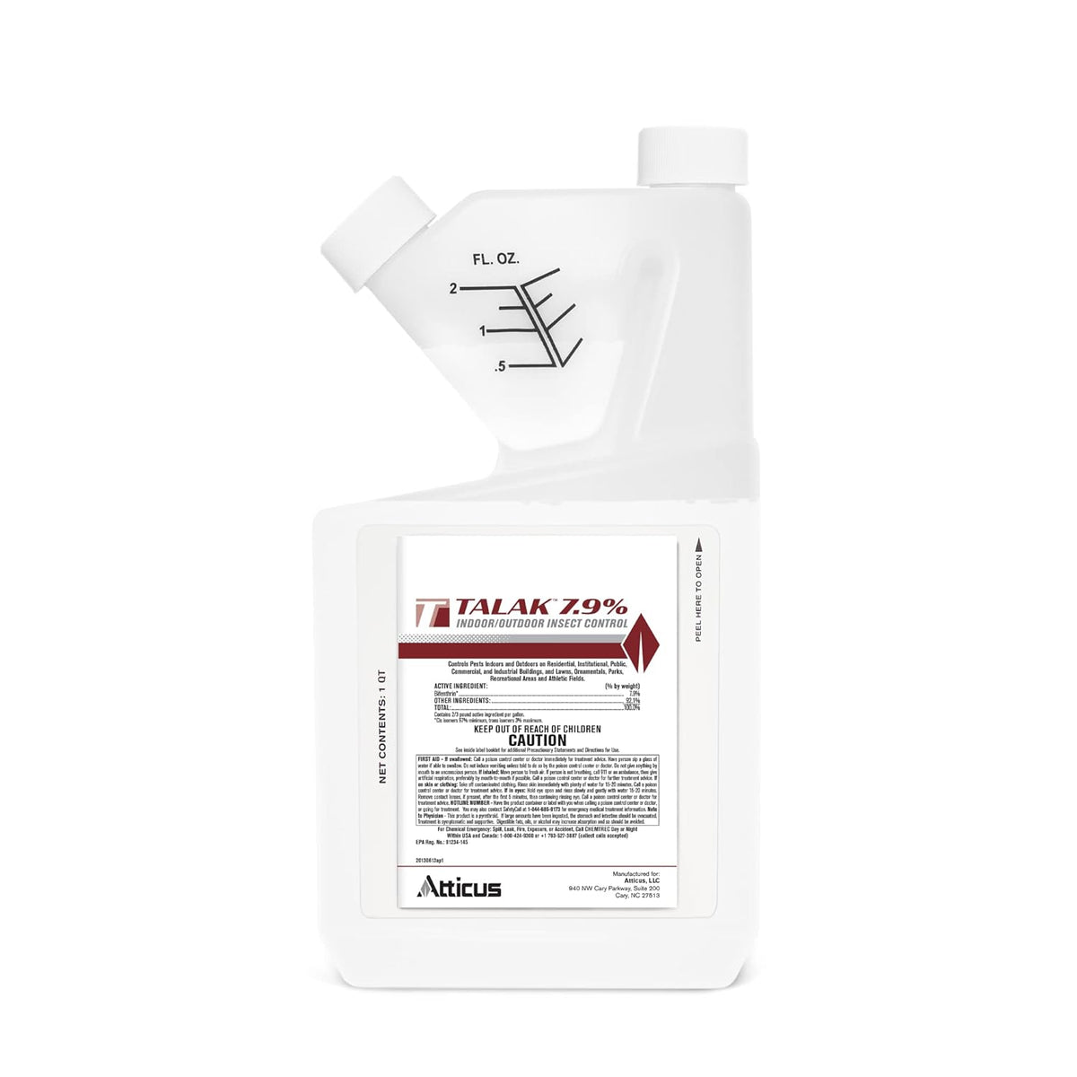 Atticus Talak 7.9% Indoor/Outdoor Bifenthrin Insecticide Concentrate (32oz)