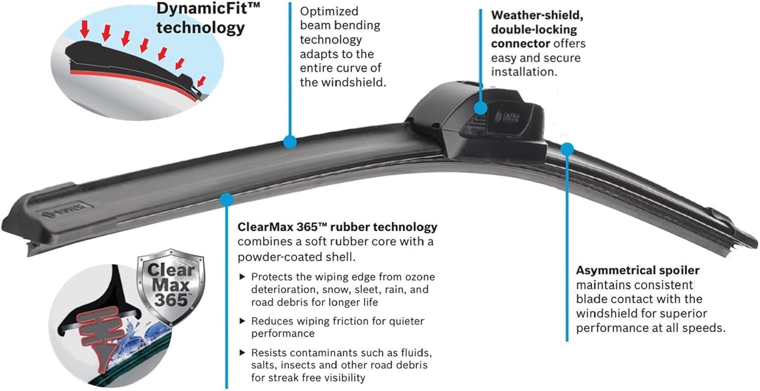 BOSCH 26A ICON Premium Beam Wiper Blade; 26" - Single