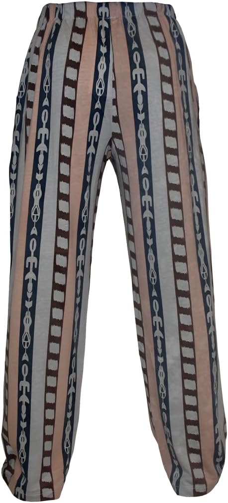 Jeffrey The Dude Big Lebowski Movie Character Pajama Pants Halloween Costume Cosplay